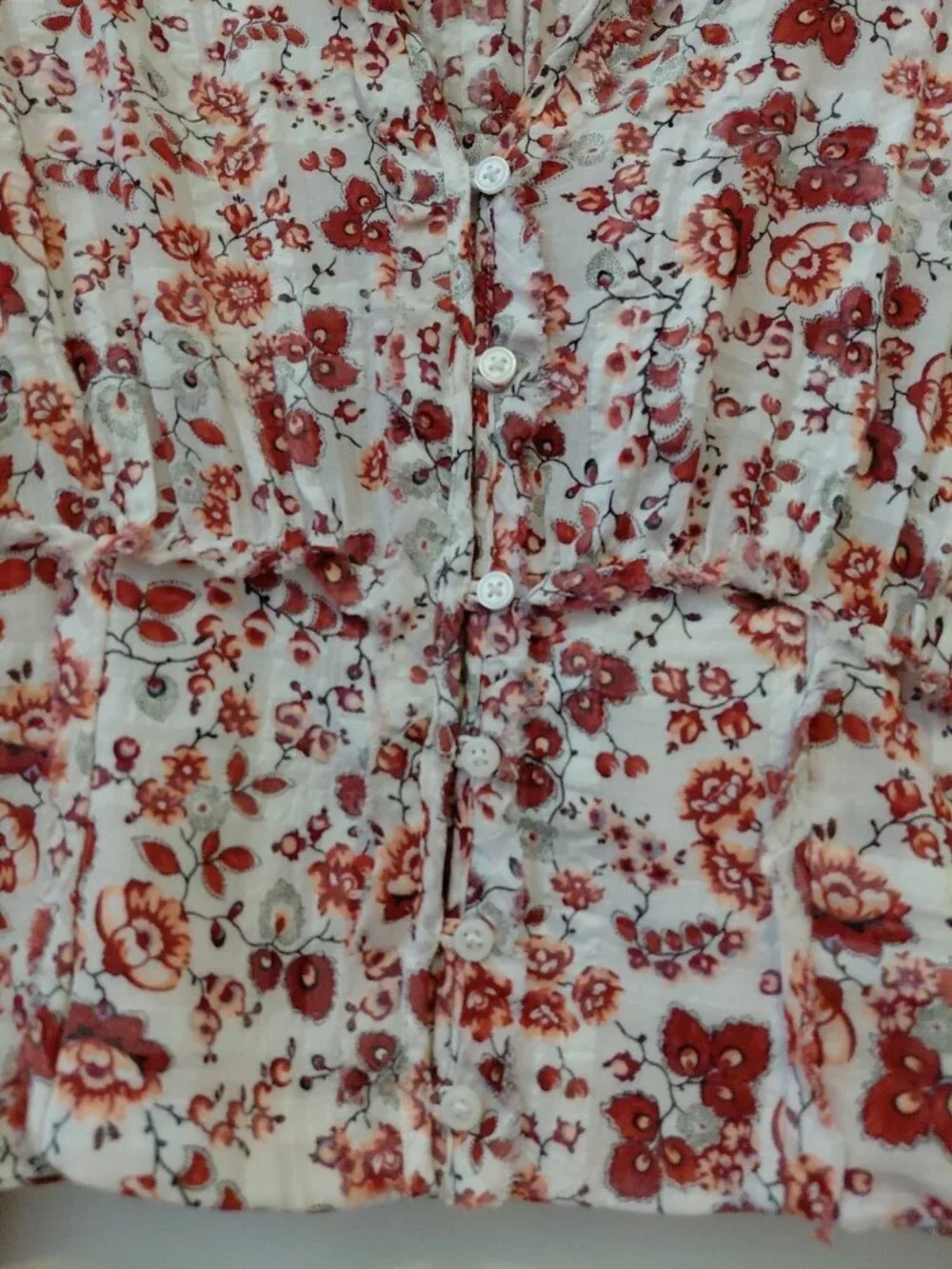Anthropologie peasant blouse